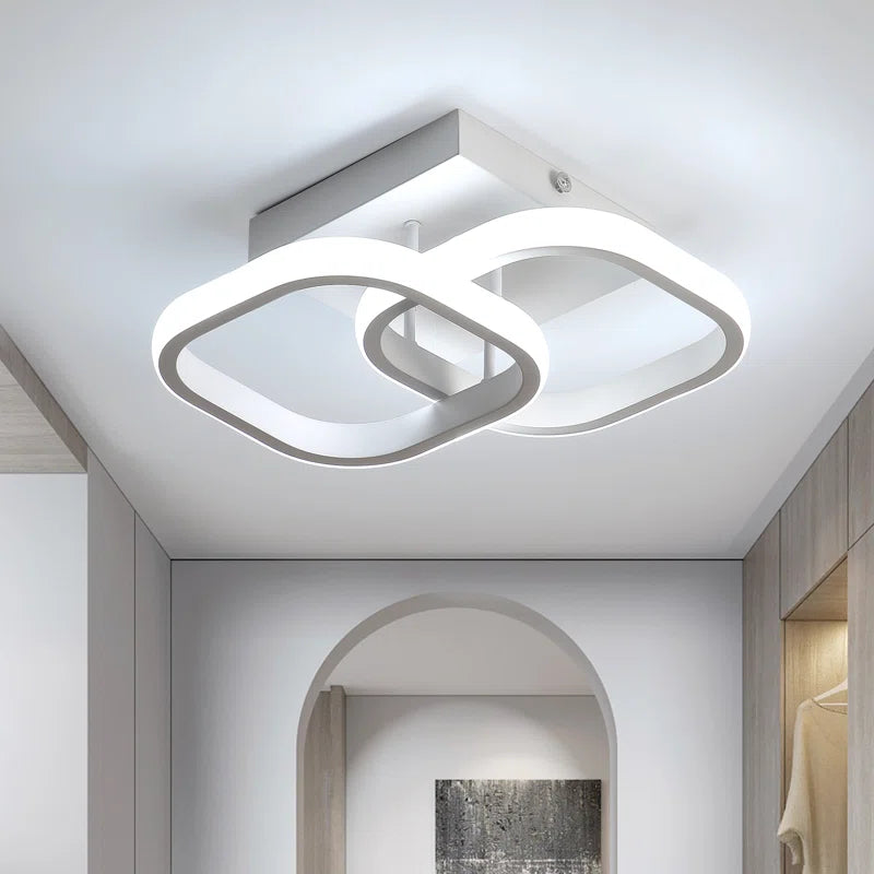 Luebbert Ceiling Light 23.5Cm LED Integrated Semi Flush Mount Lamp