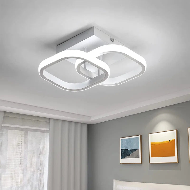 Luebbert Ceiling Light 23.5Cm LED Integrated Semi Flush Mount Lamp