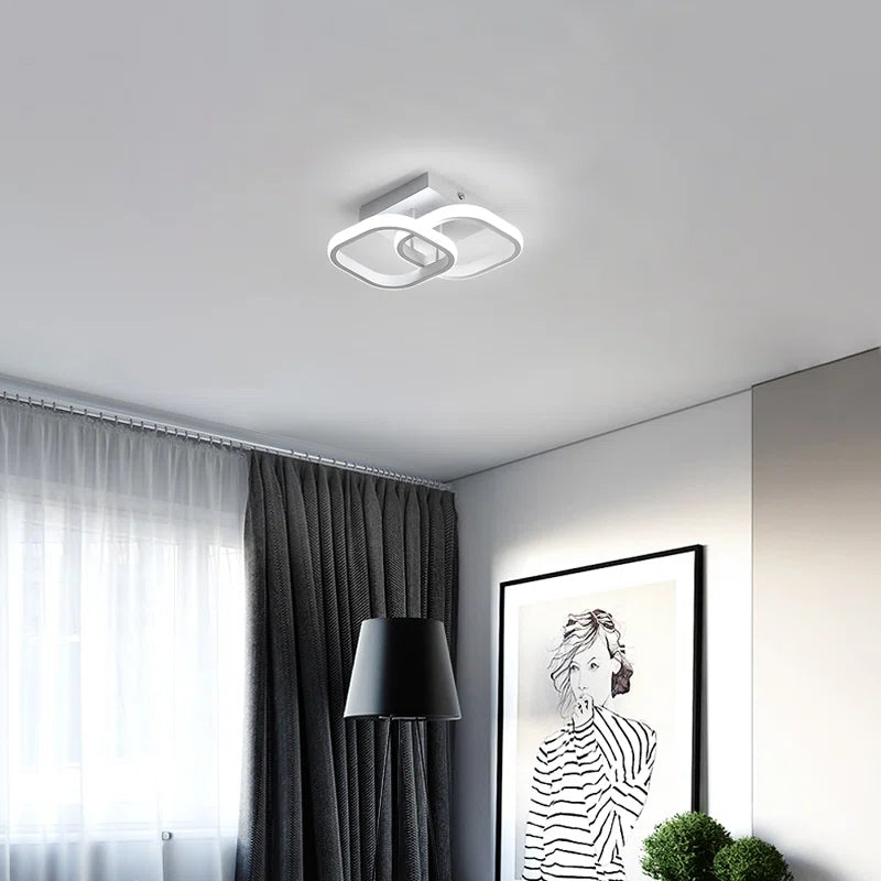 Luebbert Ceiling Light 23.5Cm LED Integrated Semi Flush Mount Lamp