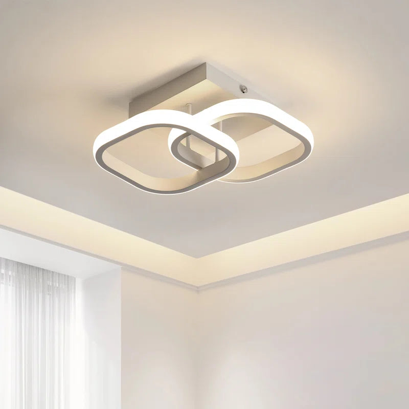 Luebbert Ceiling Light 23.5Cm LED Integrated Semi Flush Mount Lamp