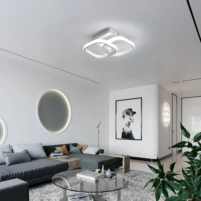 Luebbert Ceiling Light 23.5Cm LED Integrated Semi Flush Mount Lamp