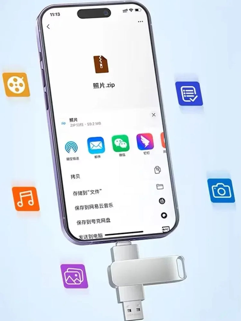 16TB 3.0 USB Flash Drive Metal High-Speed Pen Drive 2TB 512GB Waterproof Type-C Usb Pendrive for Computer Storage Devices